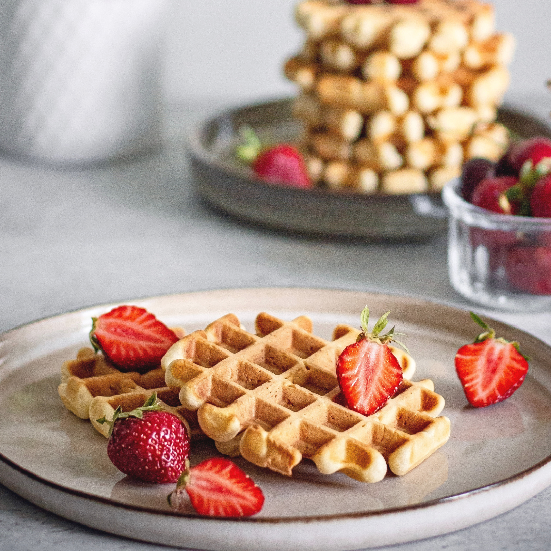 Kids Protein Waffles | Healthy Protein Waffles for Kids with Power Food | Roots Nutrition